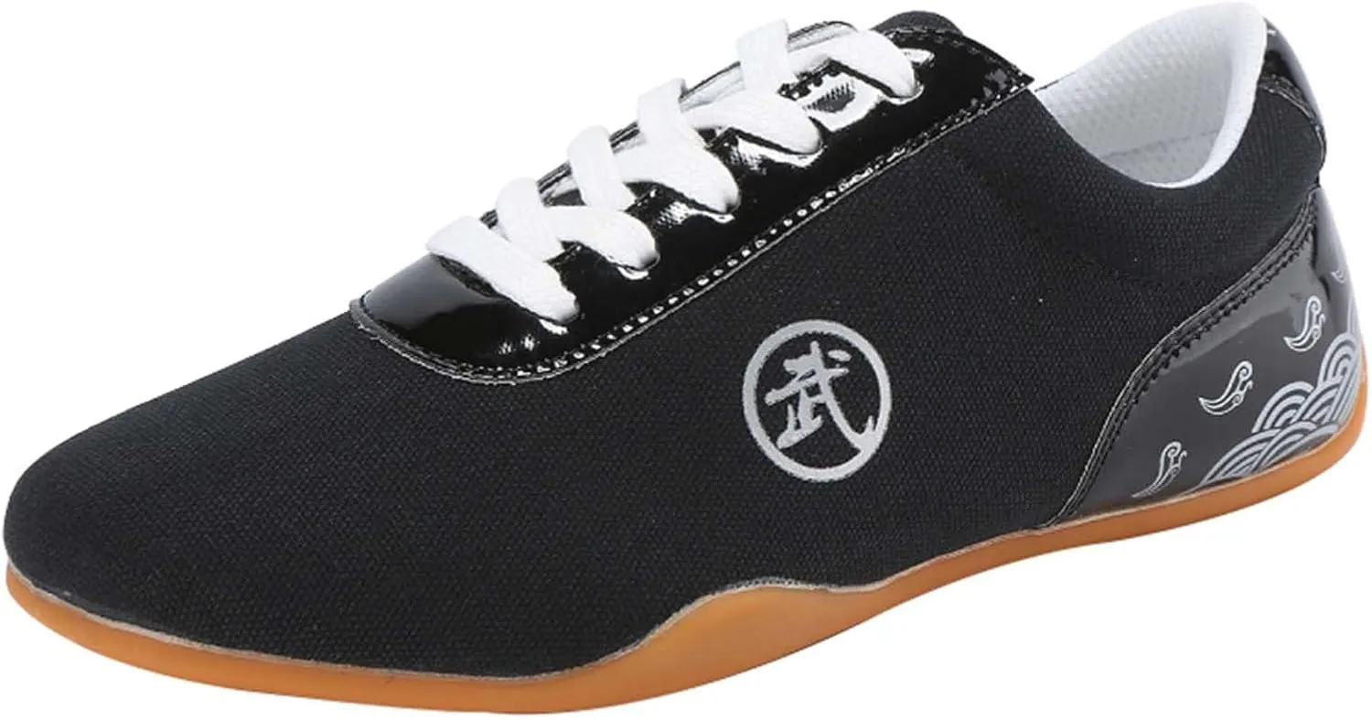 Adults Unisex Martial Arts Sneakers,Design for Martial Arts Kung fu Boxing Karate Taichi,Taekwondo,Perfect for Beginner or Professional,