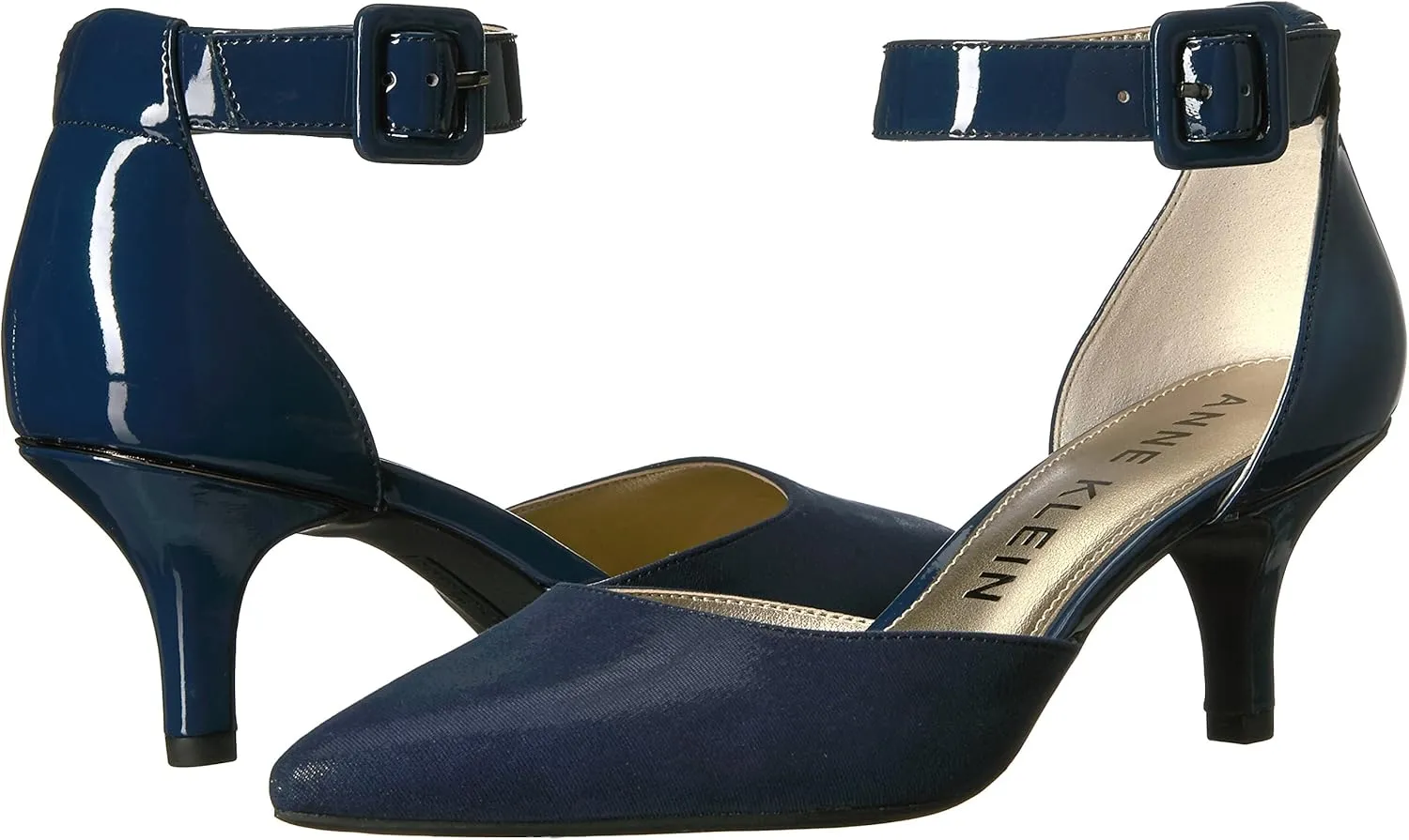 Anne Klein Womens Fabulist Ankle Wrap Dress Pumps