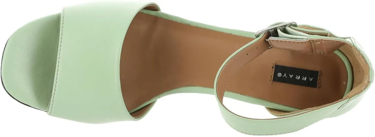 ARRAY Women's Praise D'Orsay Low Heel Pump with Ankle Strap