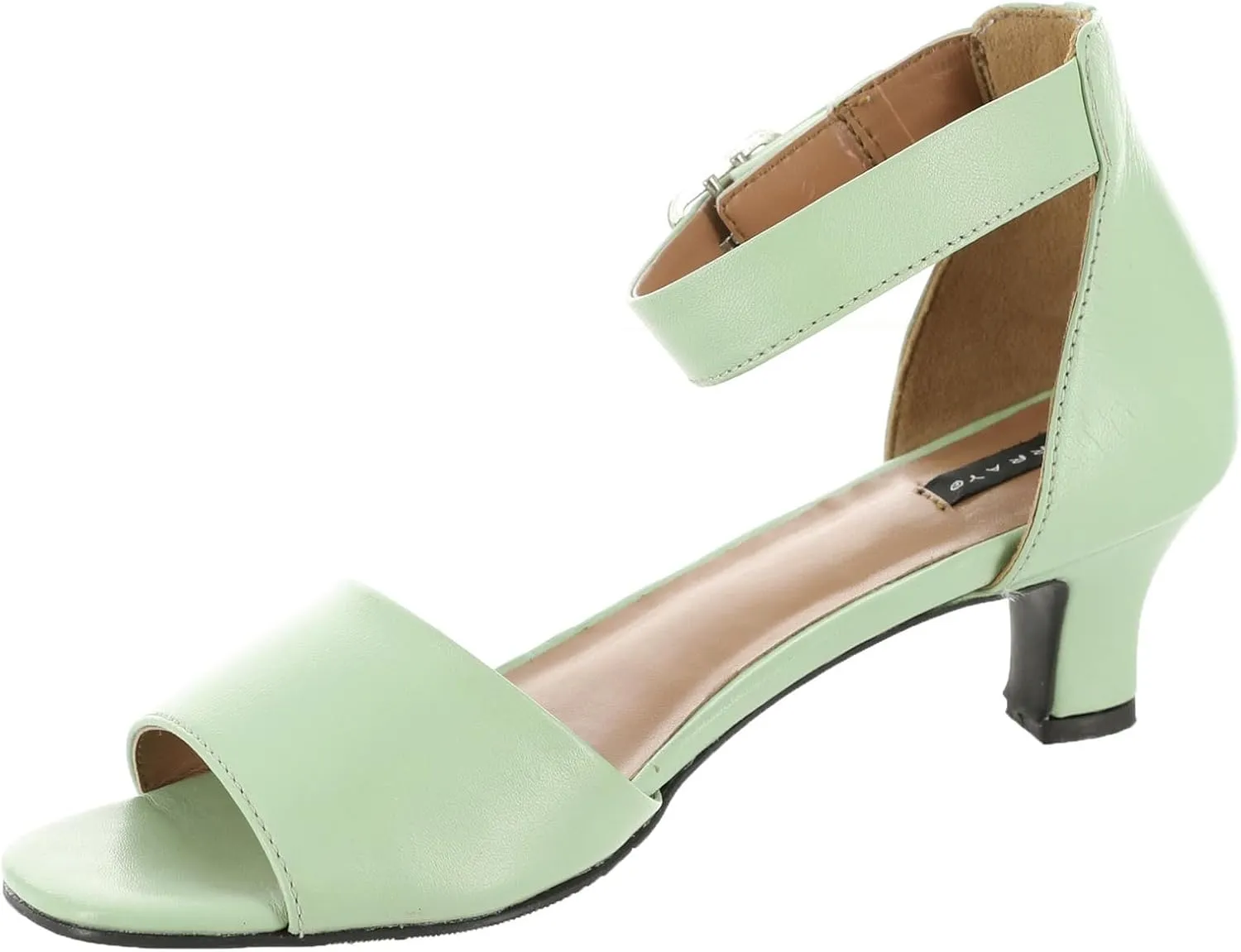 ARRAY Women's Praise D'Orsay Low Heel Pump with Ankle Strap