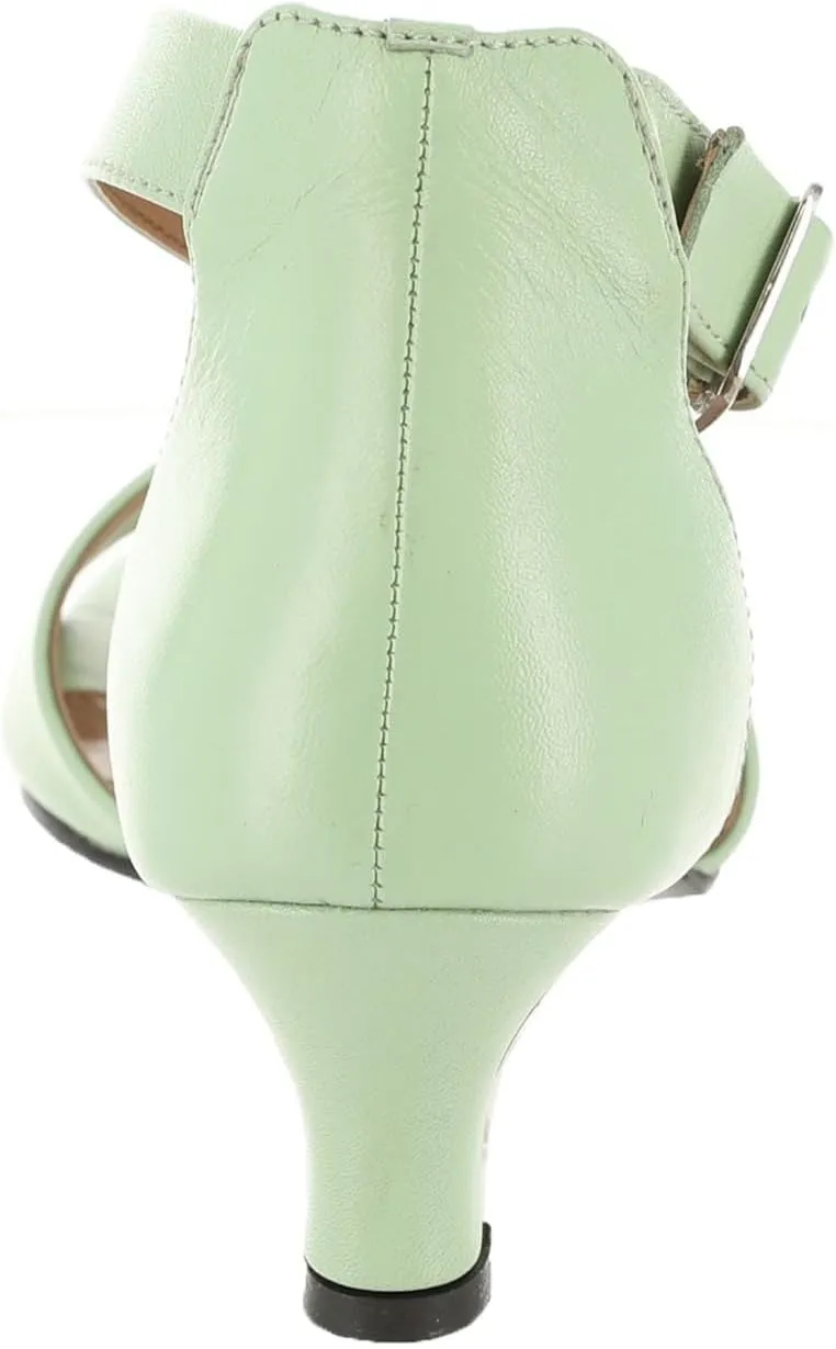 ARRAY Women's Praise D'Orsay Low Heel Pump with Ankle Strap