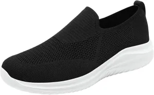 Breathable Diabetic Shoes for Men Lightweight Breathable Slip on Running Shoe Outdoor Non Slip Jogging Sneakers