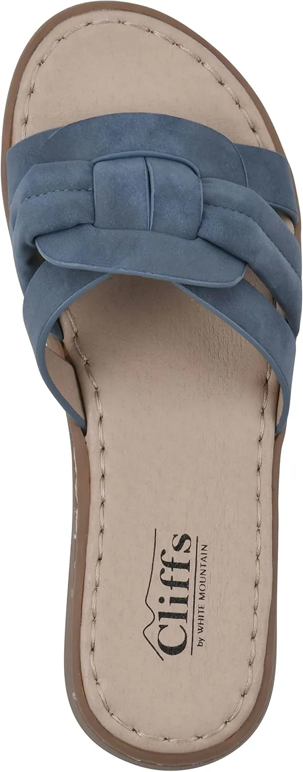 CLIFFS BY WHITE MOUNTAIN Women's Squarely Sandal