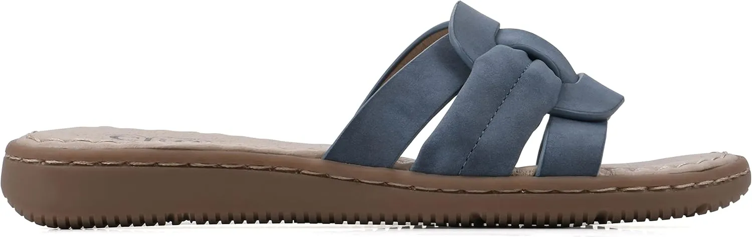 CLIFFS BY WHITE MOUNTAIN Women's Squarely Sandal