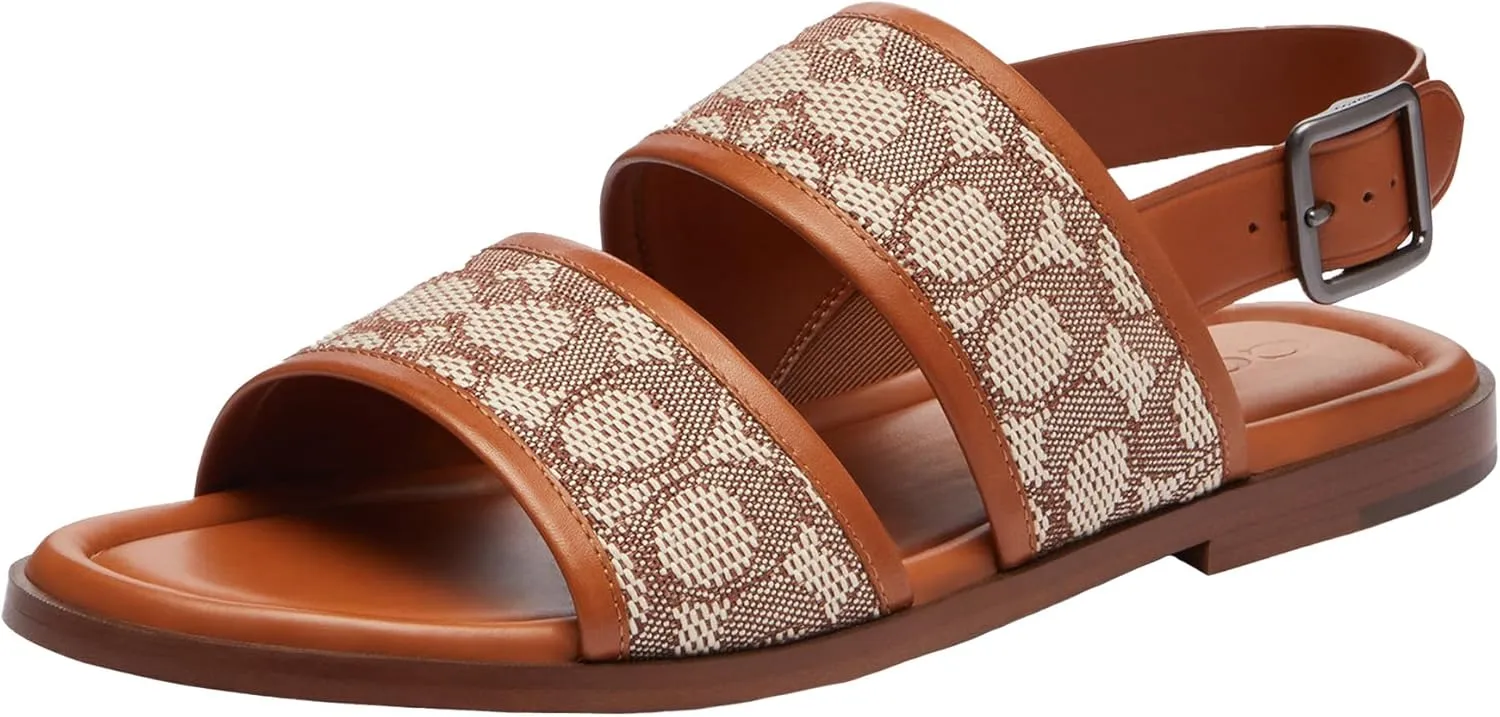 Coach Men's Julian Signature Two Strap Sandal