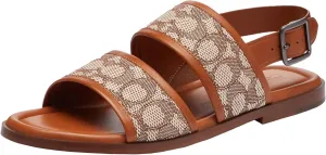 Coach Men's Julian Signature Two Strap Sandal