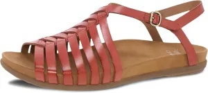 Dansko Jennifer Adjustable Fisherman-Style Sandal for Women - Leather Linings and Uppers for All-Day Comfort - Dual-Density EVA Footbed and Lightweight Rubber Outsole
