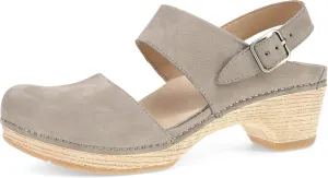 Dansko Lucia Closed-Toe Sandals for Women - Linings from Recycled Materials and Leather for Breathability- Lightweight Rubber Outsole for Long-Lasting Wear