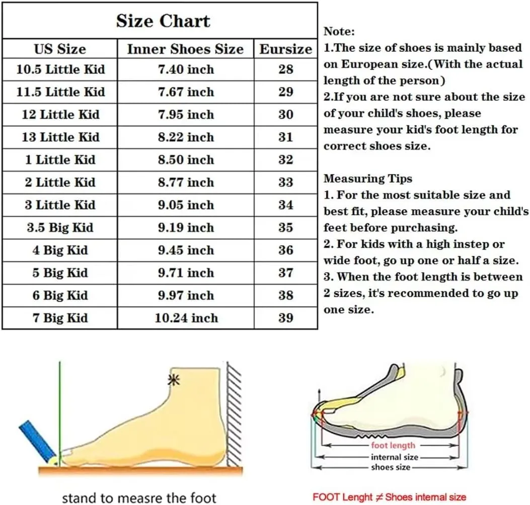 Dellukee Running Shoes for Girls Boys Black Bottom Kids Breathable Athletic Tennis Walking Leopard Sneakers