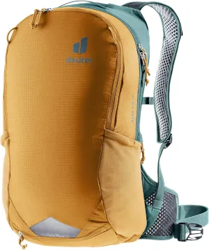 Deuter Race Air 10L Mountain Biking, Gravel Biking Touring Daily Commuting Backpack, Cinnamon-deepsea, 10 L
