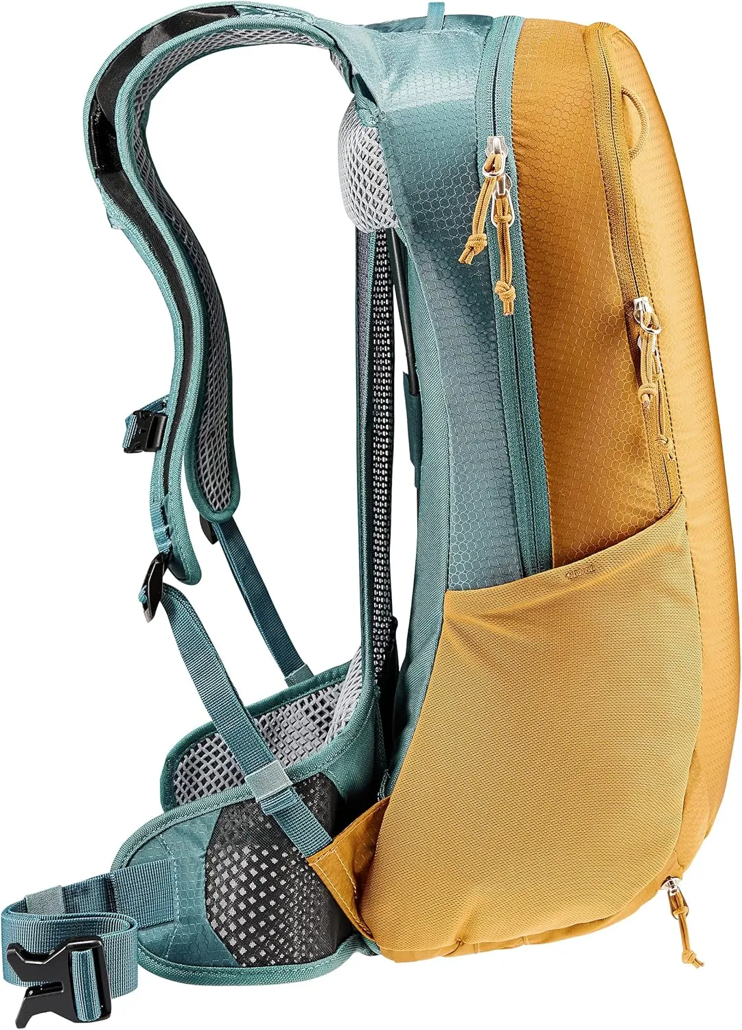 Deuter Race Air 10L Mountain Biking, Gravel Biking Touring Daily Commuting Backpack, Cinnamon-deepsea, 10 L