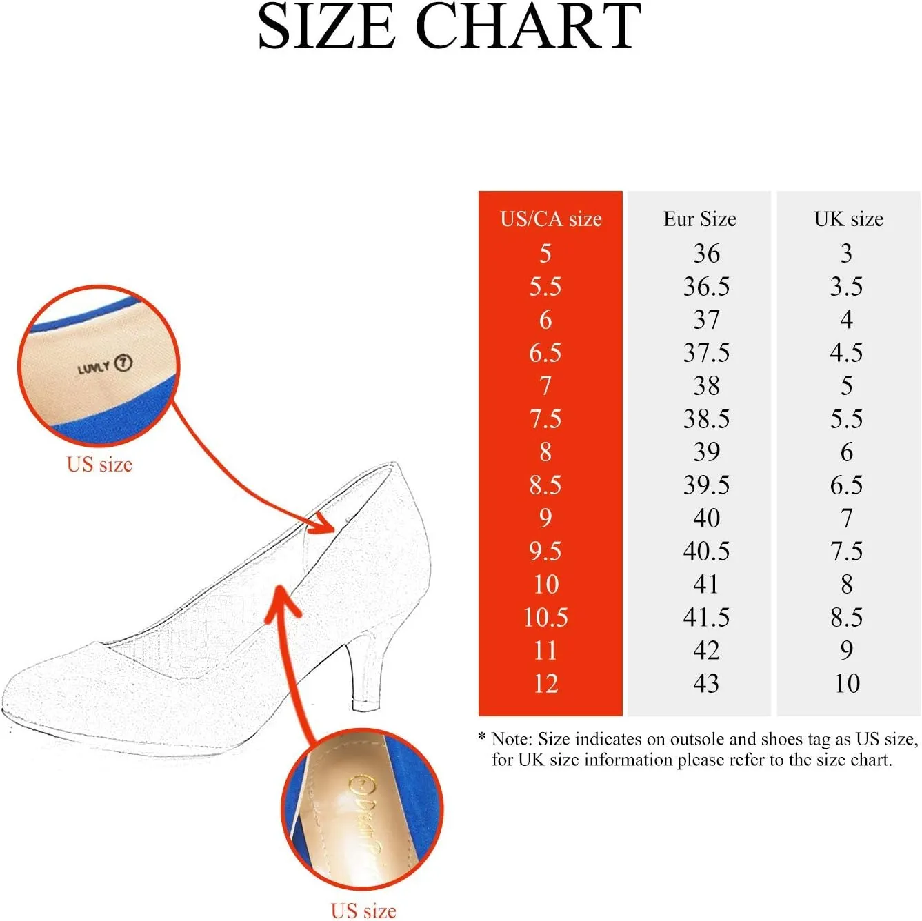 DREAM PAIRS Women's Dress Comfortable Low Heel Pump Shoes