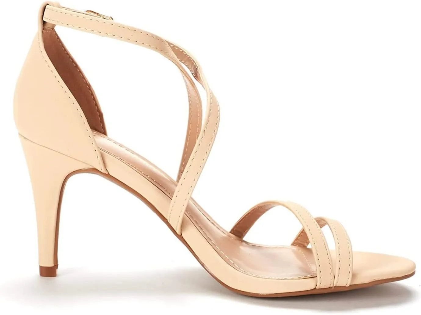 DREAM PAIRS Women's Gigi Fashion Stilettos Open Toe Pump Heel Sandals