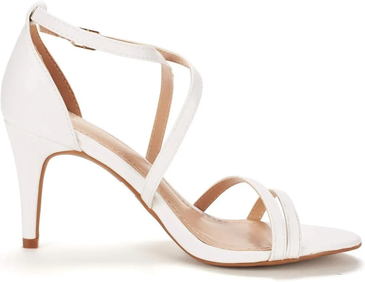 DREAM PAIRS Women's Gigi Fashion Stilettos Open Toe Pump Heel Sandals
