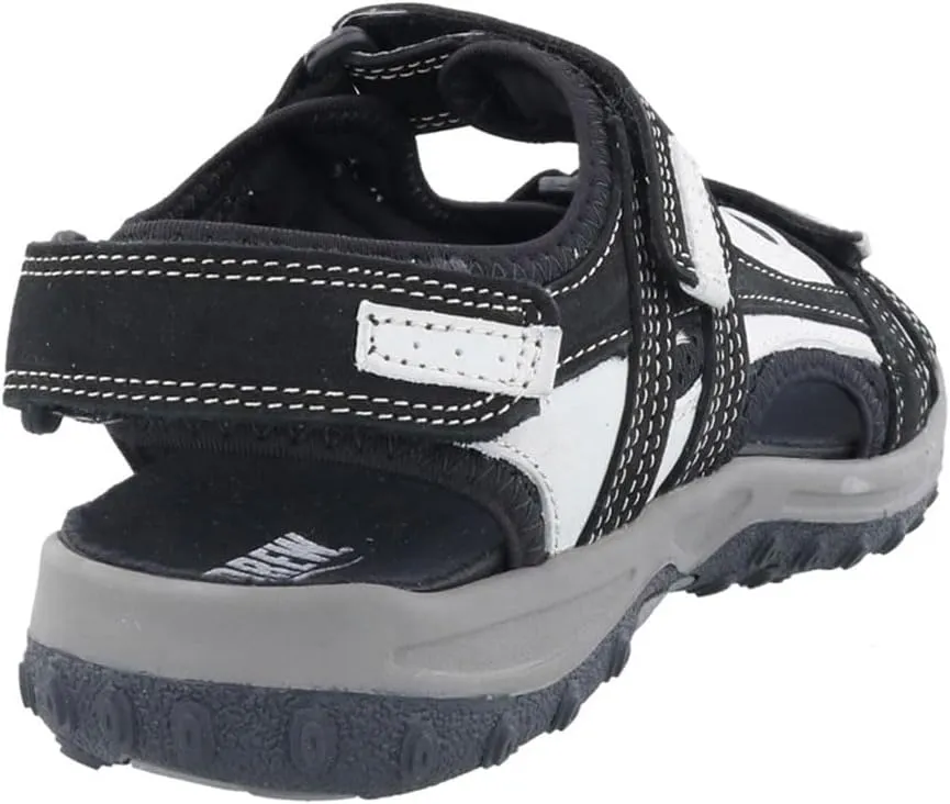 Drew Shoe Mens Warren Leather Open Toe Sport Sandals