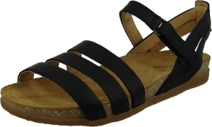 El Naturalista Women's Ankle Strap Sandal with Bracelet