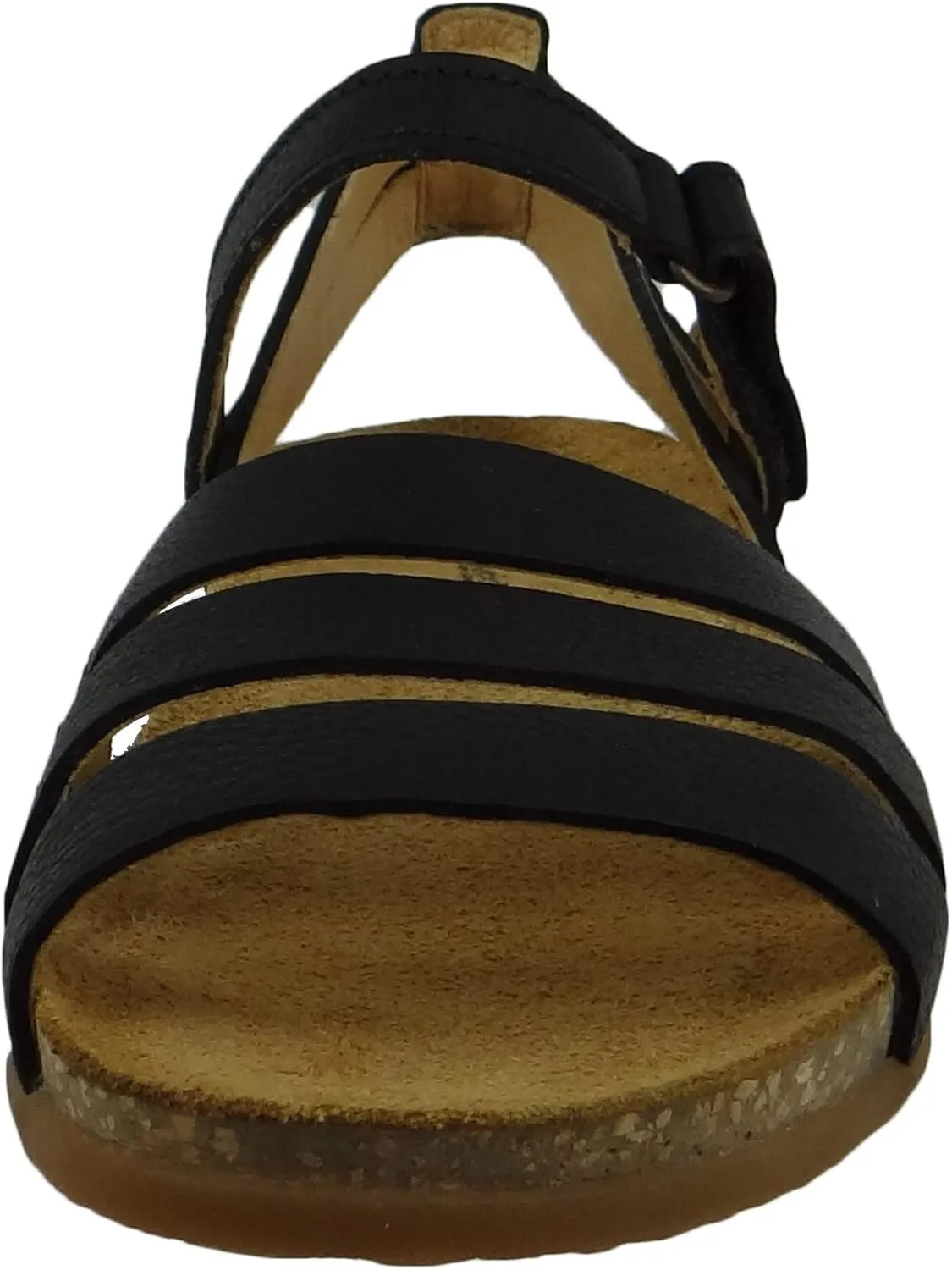 El Naturalista Women's Ankle Strap Sandal with Bracelet