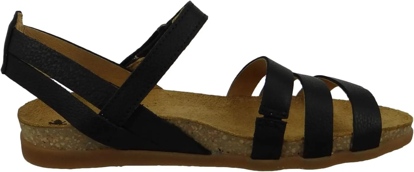 El Naturalista Women's Ankle Strap Sandal with Bracelet