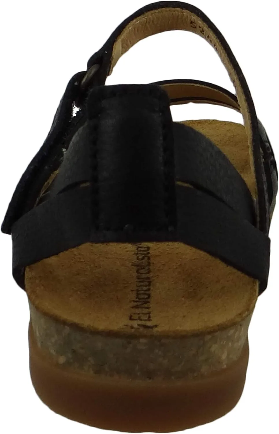El Naturalista Women's Ankle Strap Sandal with Bracelet