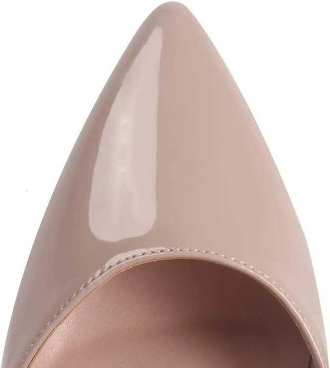 Elisabet Tang High Heels, Women Pumps D'Orsay Ankle Strap Pointed Toe Stiletto Heels Rhinestone Party Wedding Shoes