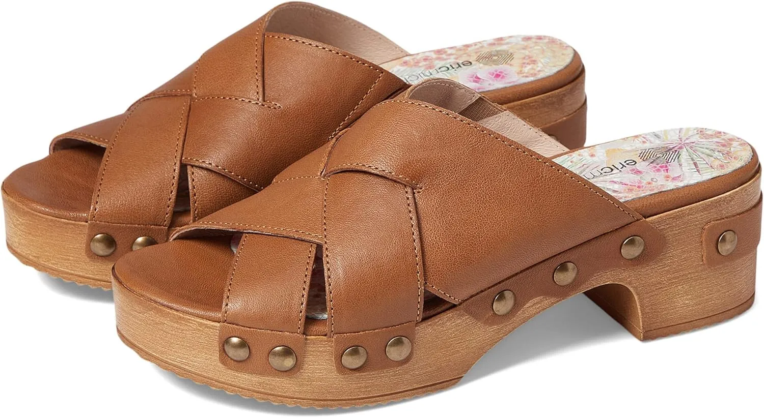 Eric Michael Women's Clog Sandal Chili 6900 Womens Fashion Clog