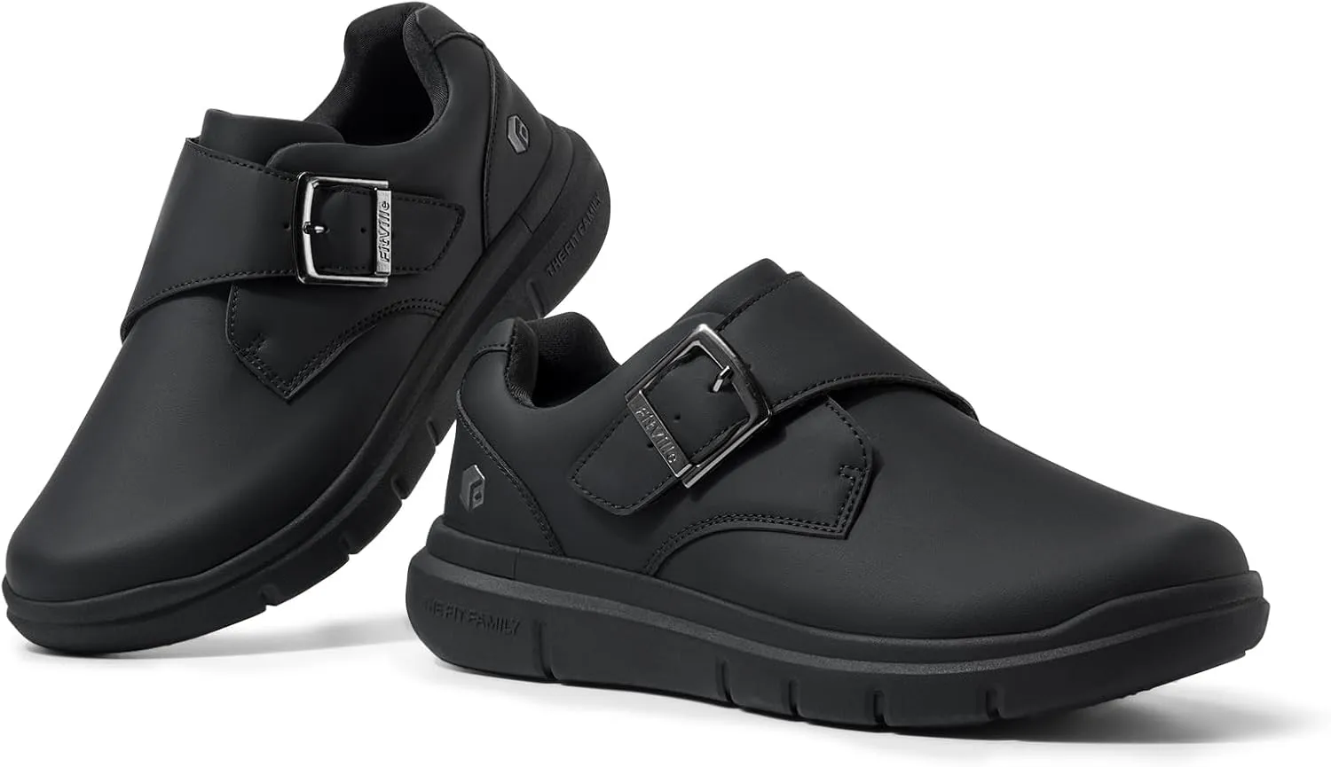 FitVille Extra Wide Diabetic Shoes for Men Swollen Feet Comfortable Casual Derby Dress Shoes for Men Wide Feet