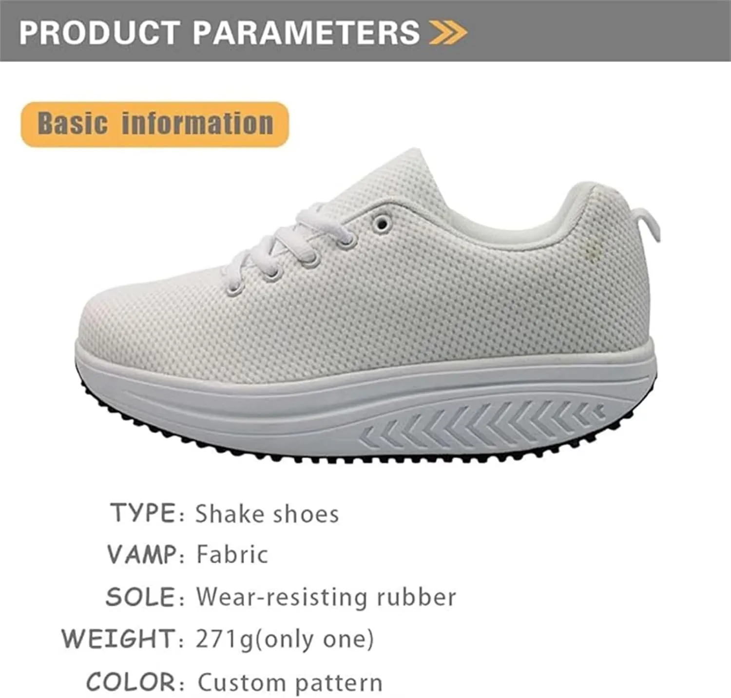 FOR U DESIGNS Fashion Women's Swing Strength Fitness Walking Sneaker Platform Shoes