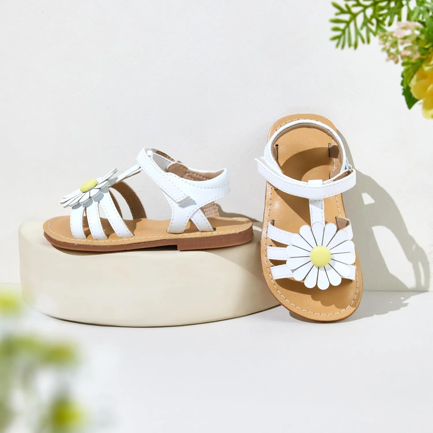 GINFIVE Toddler Girls Sandals Girls Toddler Sandals Little Girls Kids Shoes