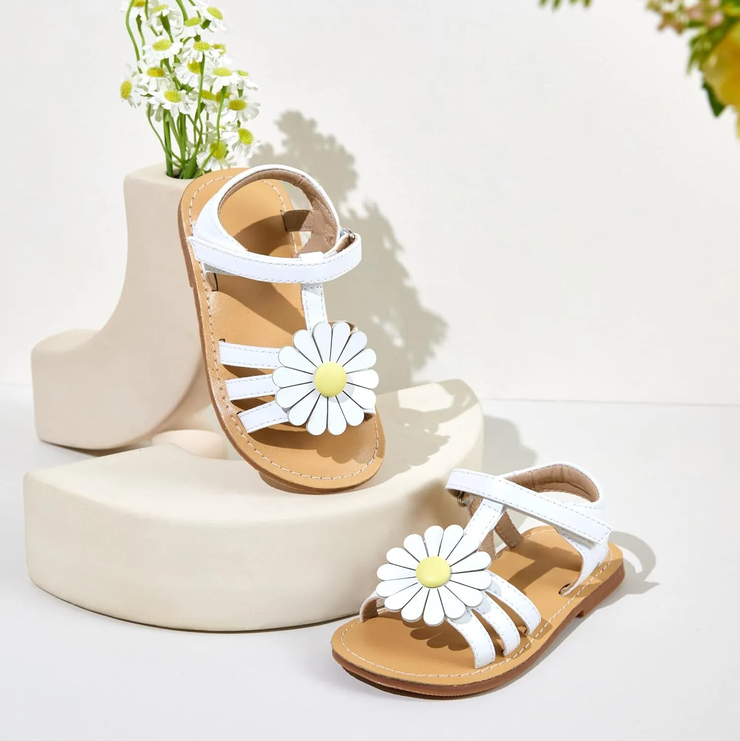 GINFIVE Toddler Girls Sandals Girls Toddler Sandals Little Girls Kids Shoes