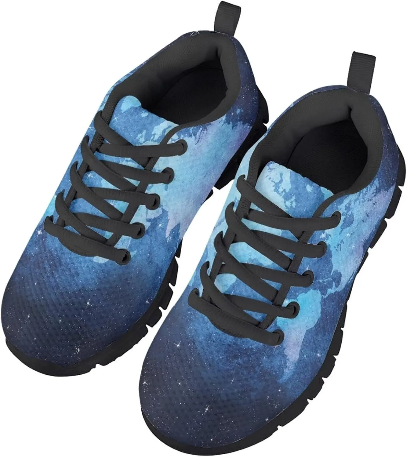 Girls Athletic Shoes Kids Slip on Shoes Girls 3-10 Years Old Toddler Sneakers Black