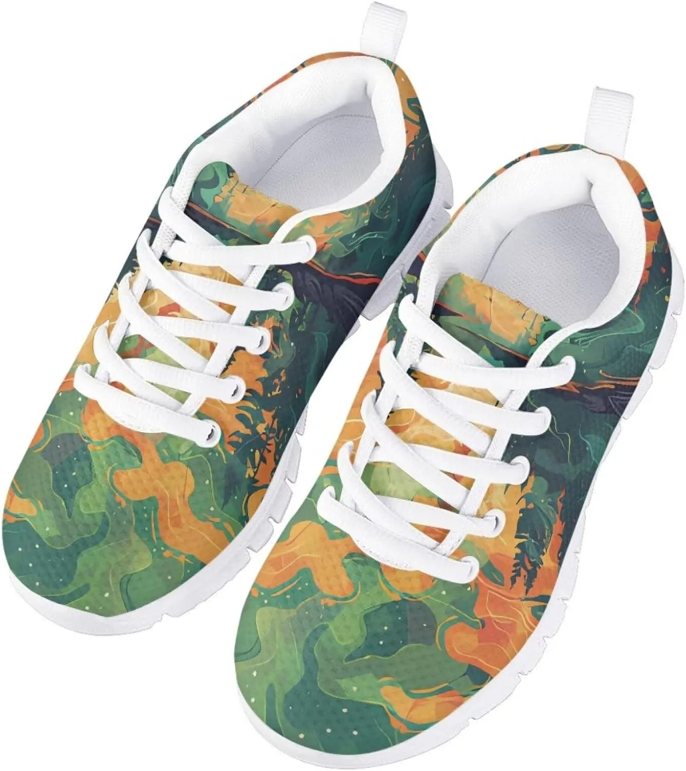 Girls Athletic Shoes Kids Slip on Shoes Girls 3-10 Years Old Toddler Sneakers