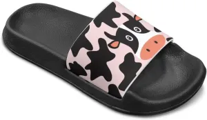 Girls Slides Sandals Anti Slip Shower Pool Sandal Ultra Comfy Open Toe Slippers for Indoor Outdoor Little Kid/Big Kid
