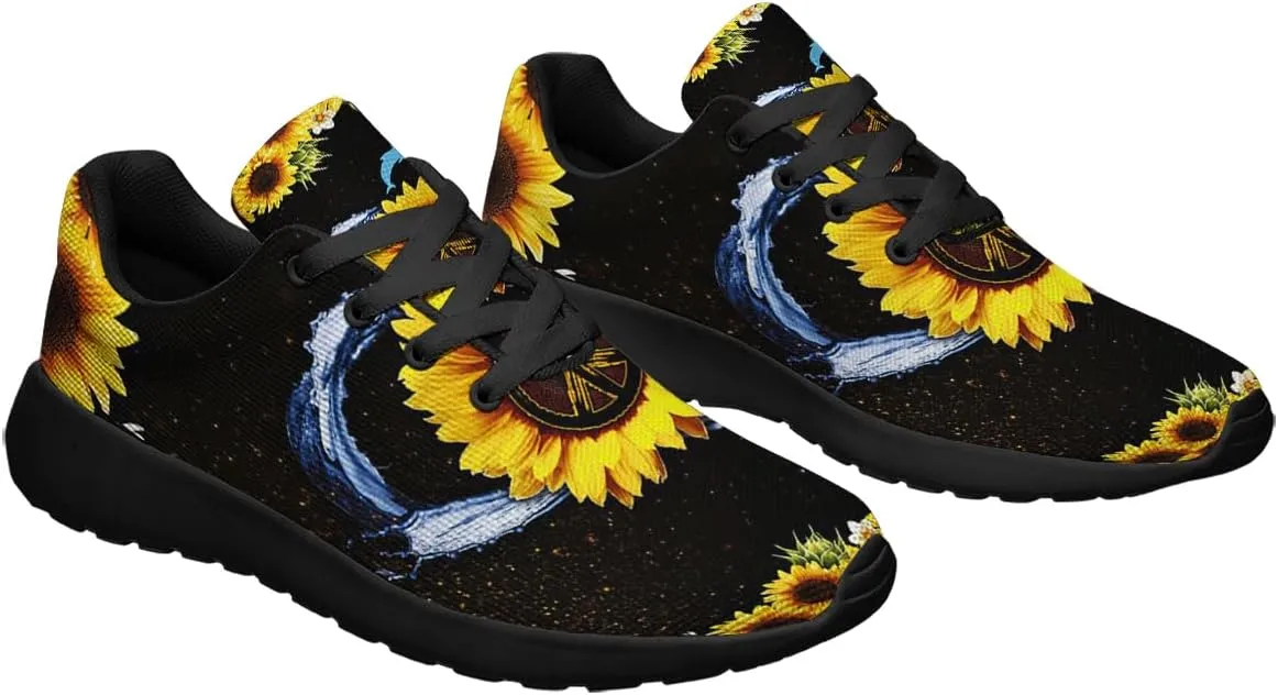 Hippie Fashion Sneakers Men Women Running Shoes Lightweight Breathable Casual Sports Walking Shoes