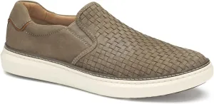 Johnston & Murphy Men’s McGuffey 2 Woven Slip-On Shoes for Men, Men’s Fashion Dress Sneakers, Casual Leather Shoes for Men