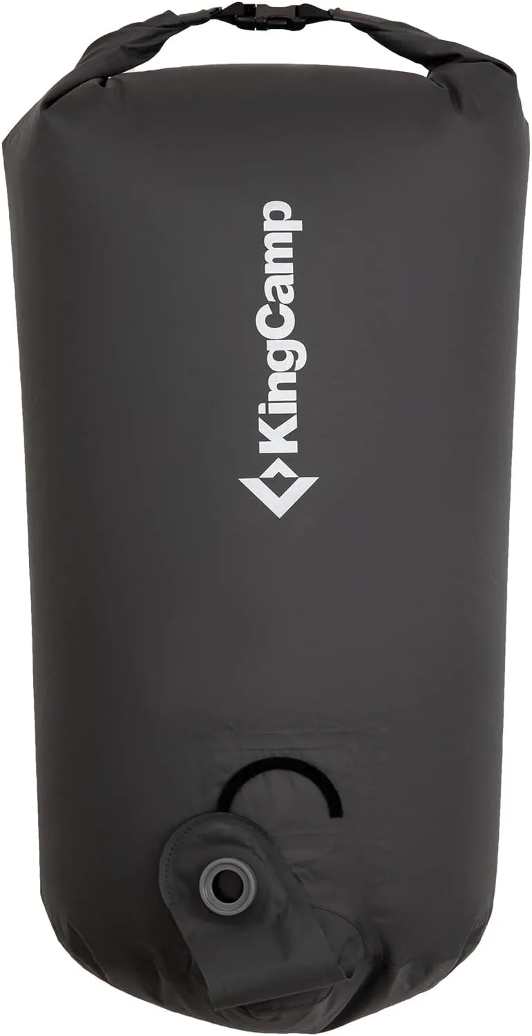 KingCamp Air Pump Sack, Roll Top Compression Pump Bag Ultralight Pump Sack Multi-Use Waterproof Outdoor Dry Bag Storage Bag for Inflation Sleeping Pad, Mattress & Camping Mat