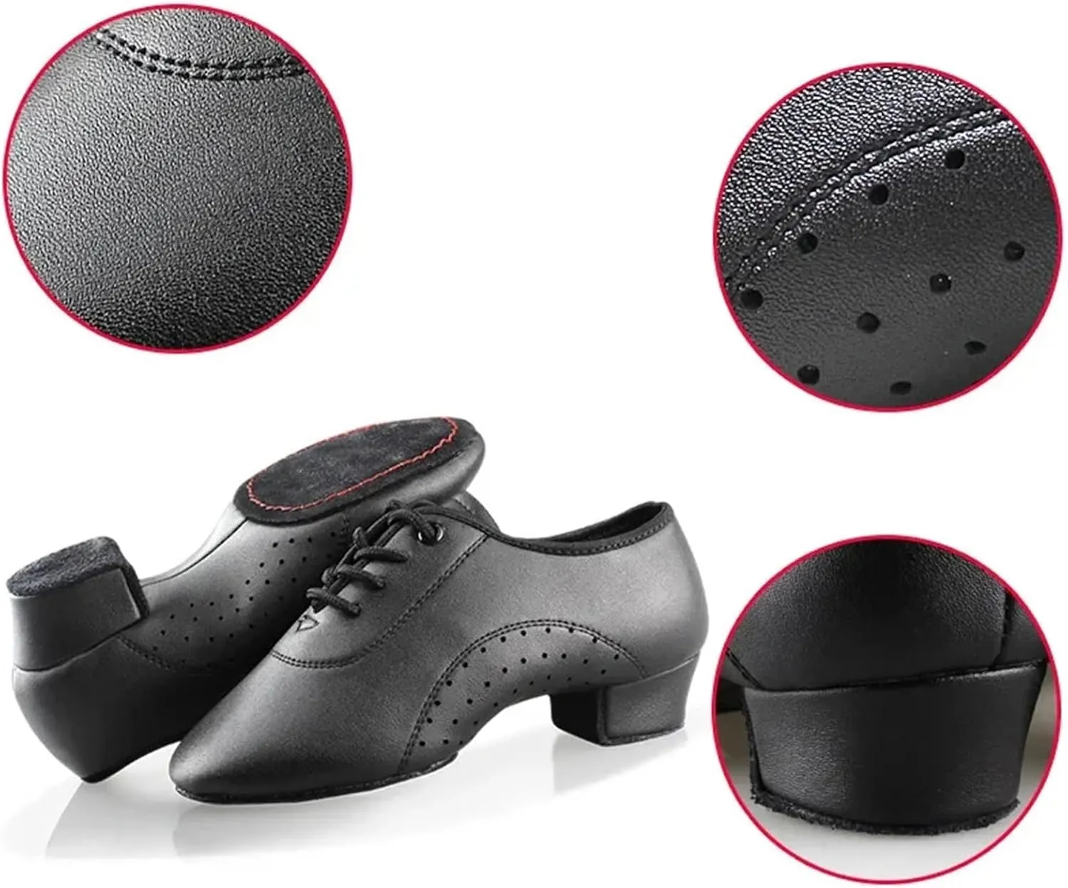 Latin Dance Shoes Man Men's Latin Dance Shoes Ballroom Tango Man Latin Dancing Shoes for Man Boy Shoes Dance Sneaker Jazz Shoes(42)