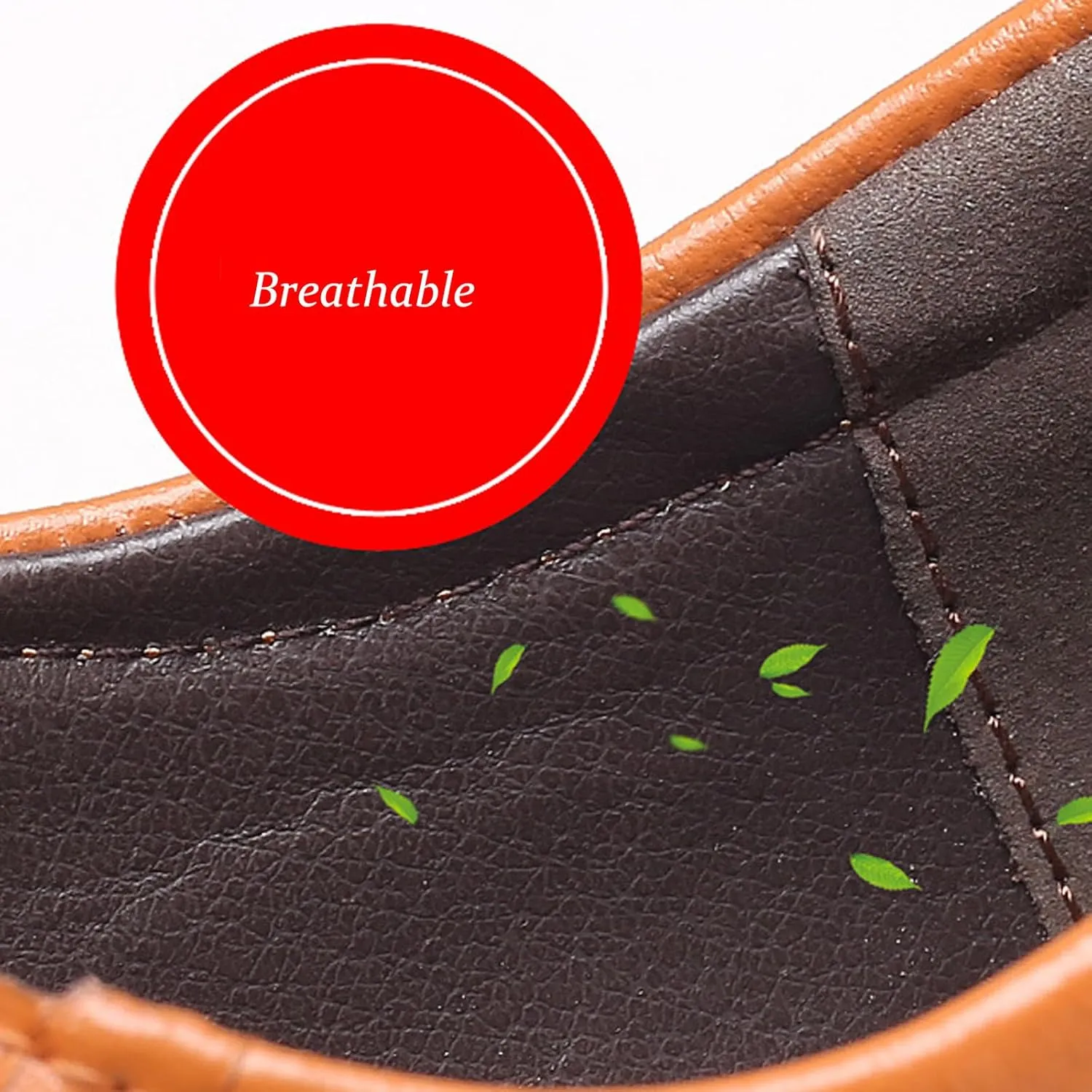 Men's Leather Brogue Print Business Oxfords,Stylish Wing Tip Office Formal Derby Shoes,Lace Up Wedding Suit Shoes