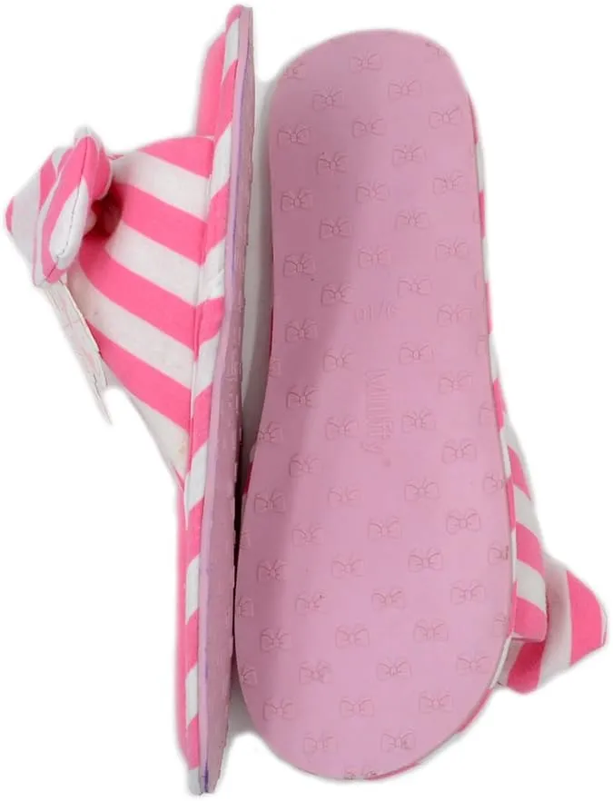 Millffy Summer Slippers for Women Indoor Open Toe Slippers Kawaii Cotton Bedroom Slippers for Womens Sandal Slippers