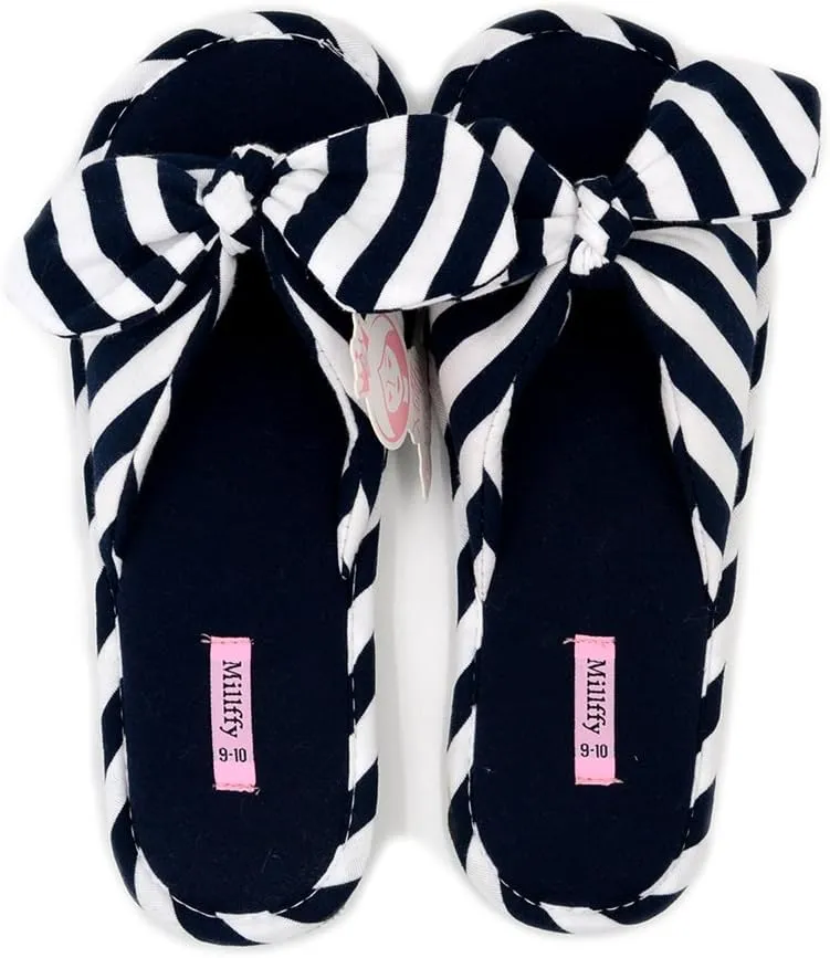 Millffy Summer Slippers for Women Indoor Open Toe Slippers Kawaii Cotton Bedroom Slippers for Womens Sandal Slippers