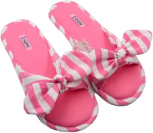 Millffy Summer Slippers for Women Indoor Open Toe Slippers Kawaii Cotton Bedroom Slippers for Womens Sandal Slippers