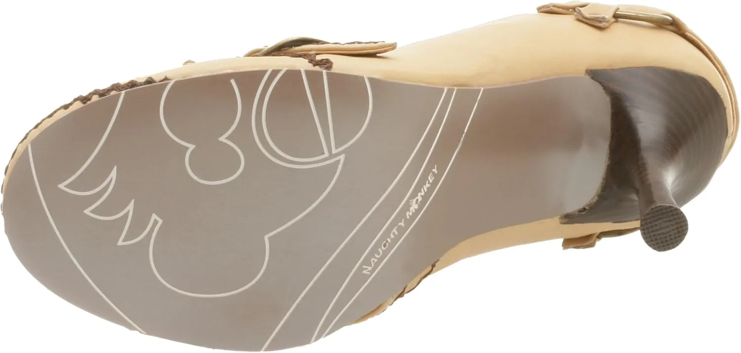 Naughty Monkey Women's Playful Buckle Pump