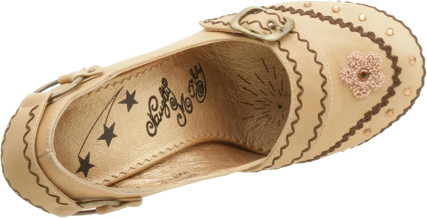 Naughty Monkey Women's Playful Buckle Pump