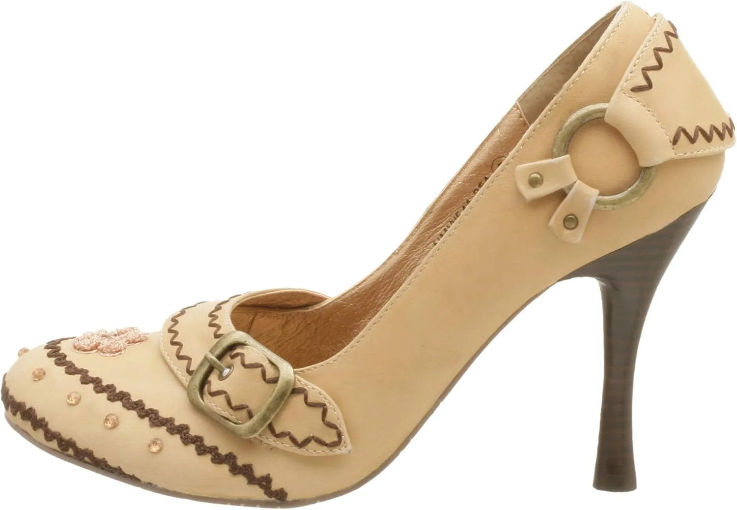 Naughty Monkey Women's Playful Buckle Pump
