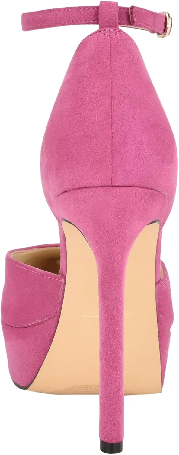 Nine West Women's Laken Ankle Strap High Heel Pump