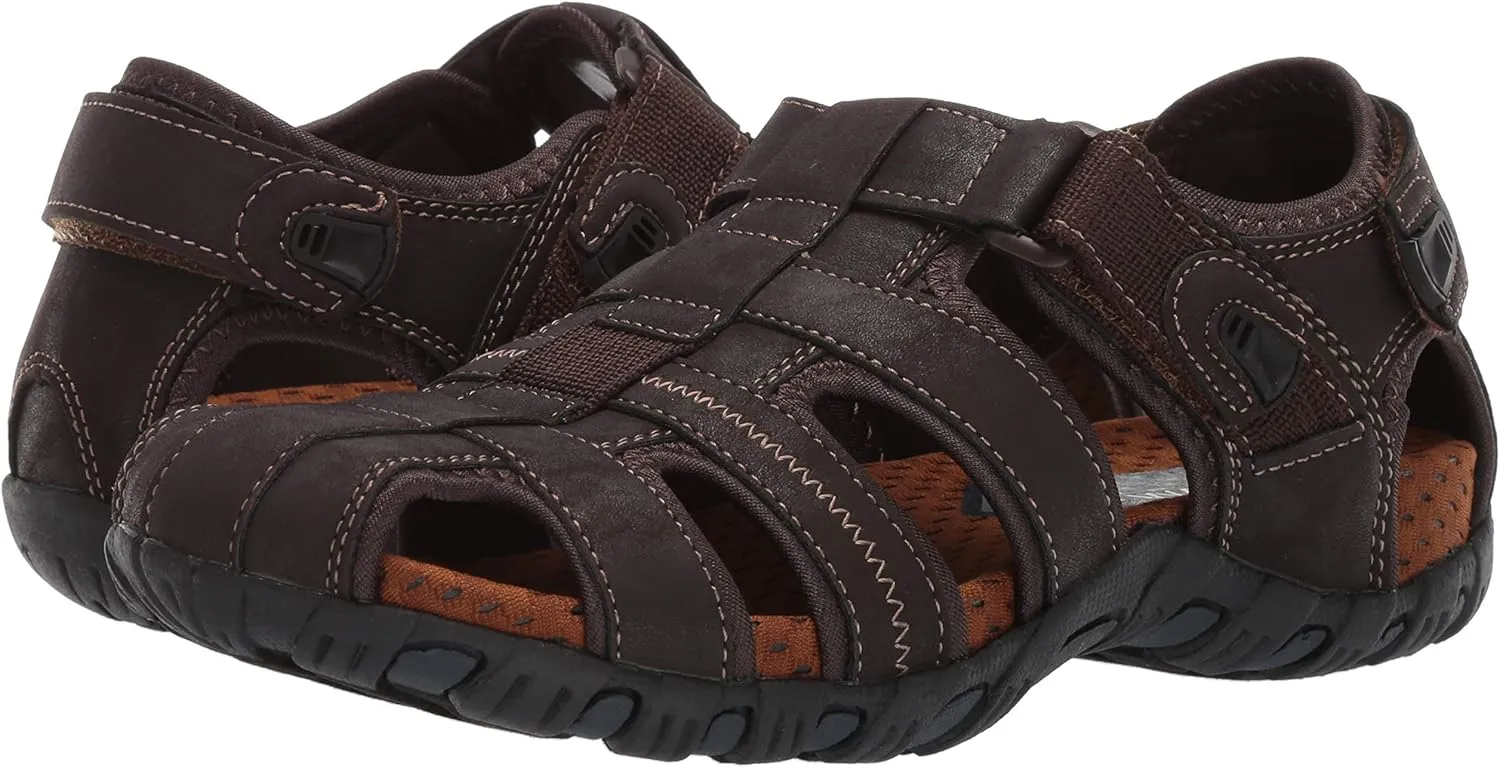 Nunn Bush Men's Rio Bravo Fisherman Closed Toe Outdoor Sandal