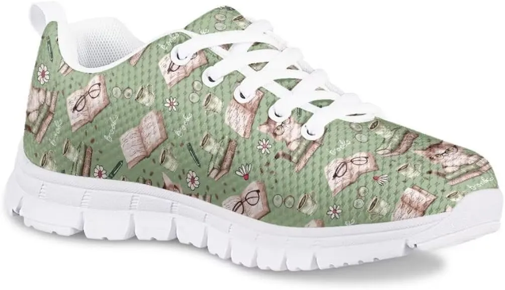 Pinupub Tennis Casual Sports Shoes for Boys Girls Breathable Soft Non Slip Lace Up Sneakers
