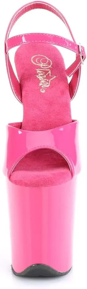 Pleaser Women's Flamingo-809 Ankle-Strap Sandal