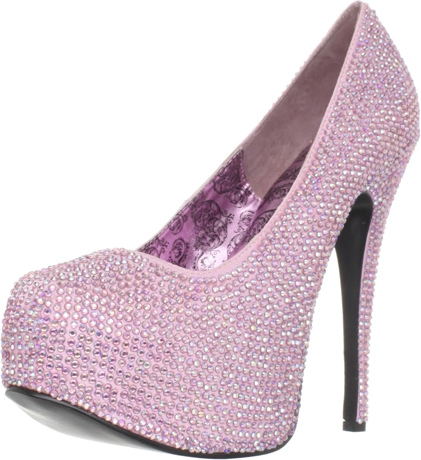 Pleaser Women's Teeze 06 Rhinestone Platform Pump