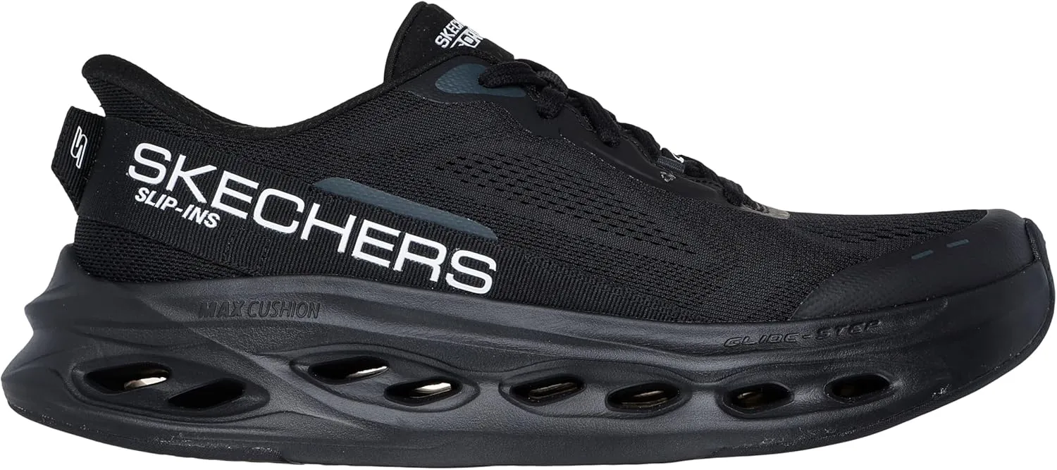 Skechers Men's Max Cushioning Glide Step Advert Hands Free Slip-ins Sneaker