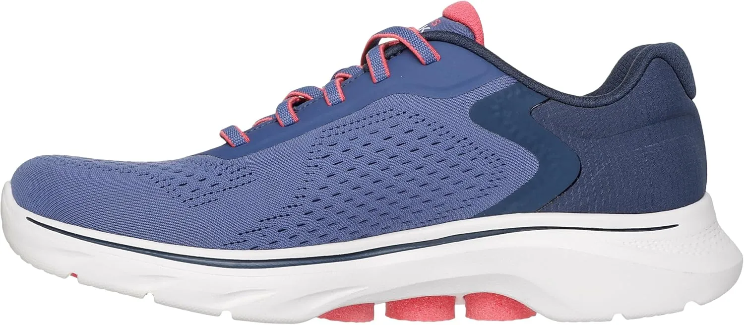 Skechers Women's Go Walk 7 - Cosmic Waves Athletic Walking Sneaker